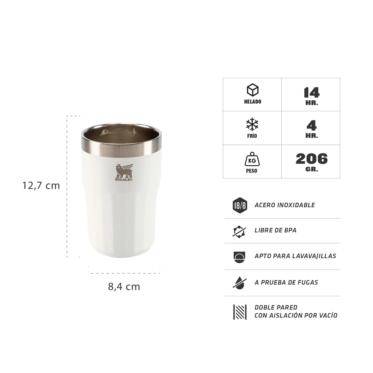 Vaso de Cerveza Stanley The Golden Hour Prismatic | 408 ml