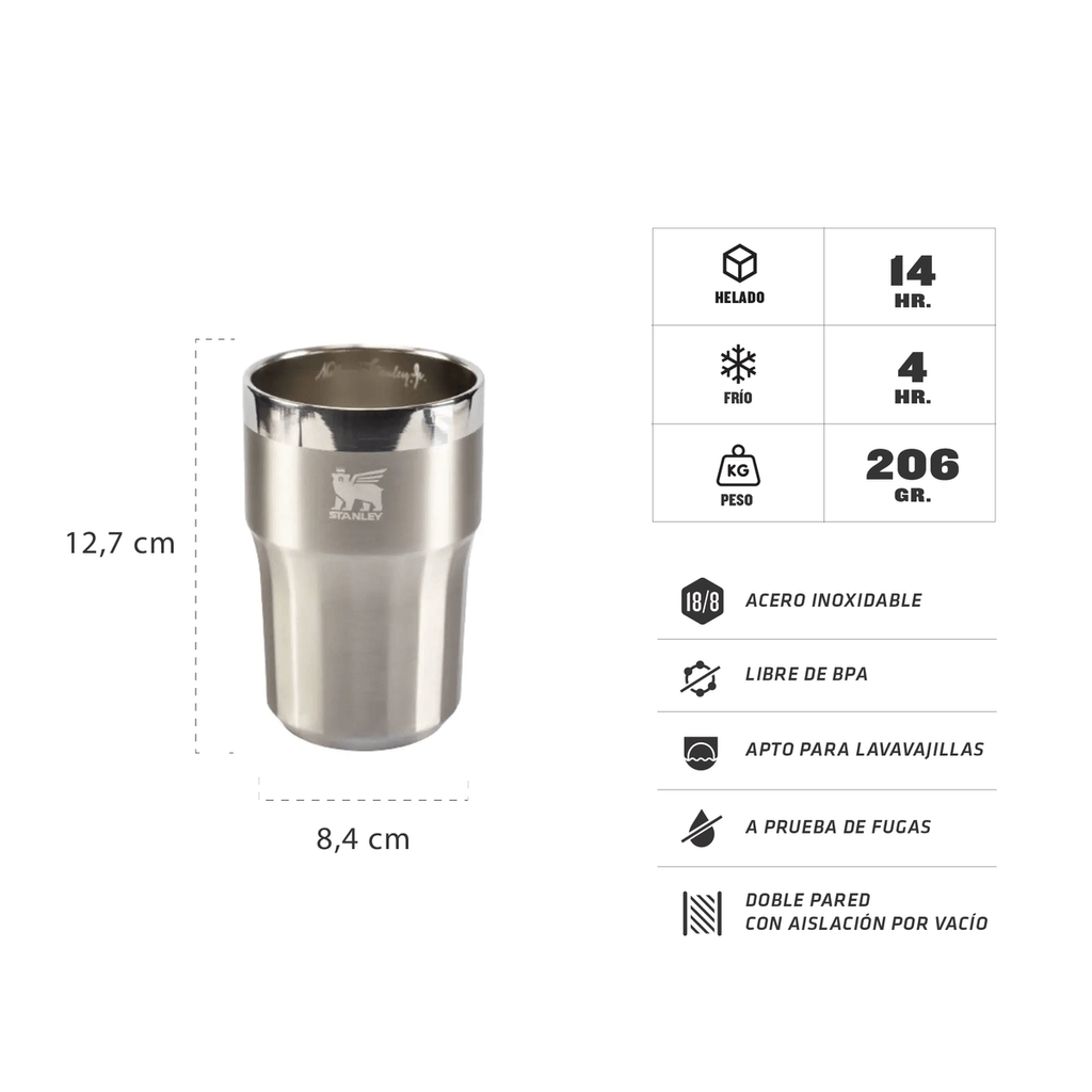 Vaso de Cerveza Stanley The Golden Hour Prismatic | 408 ml