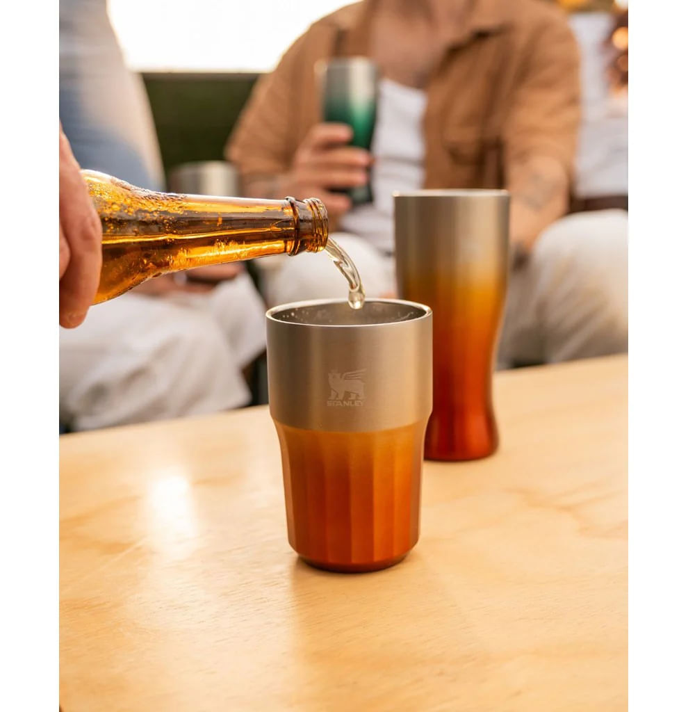 Vaso de Cerveza Stanley The Golden Hour Prismatic | 408 ml