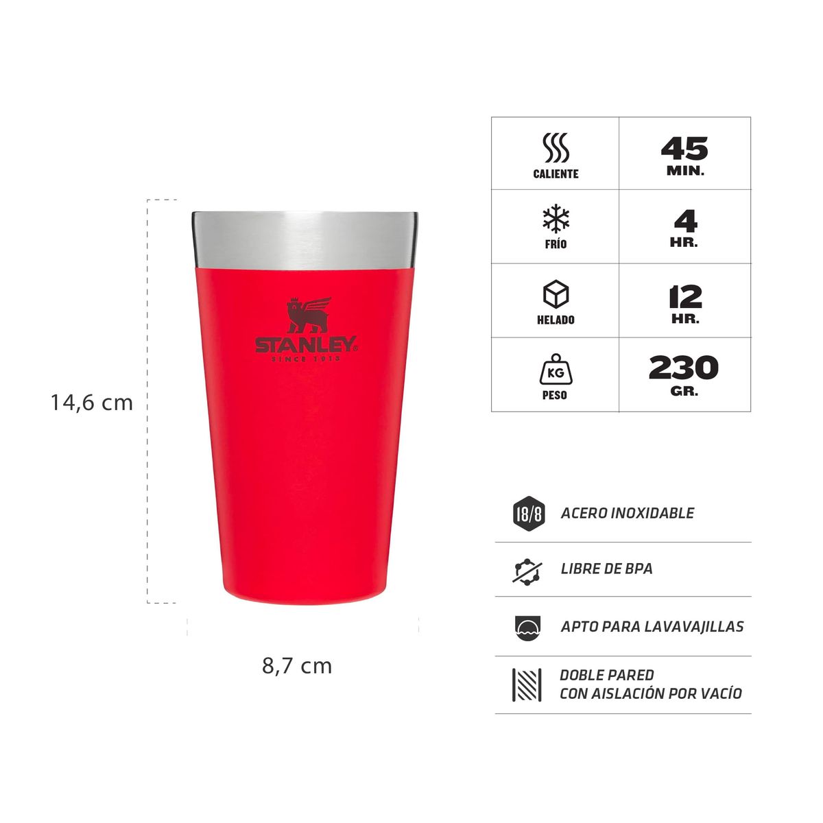 Vaso Pinta Stanley | 473 ml
