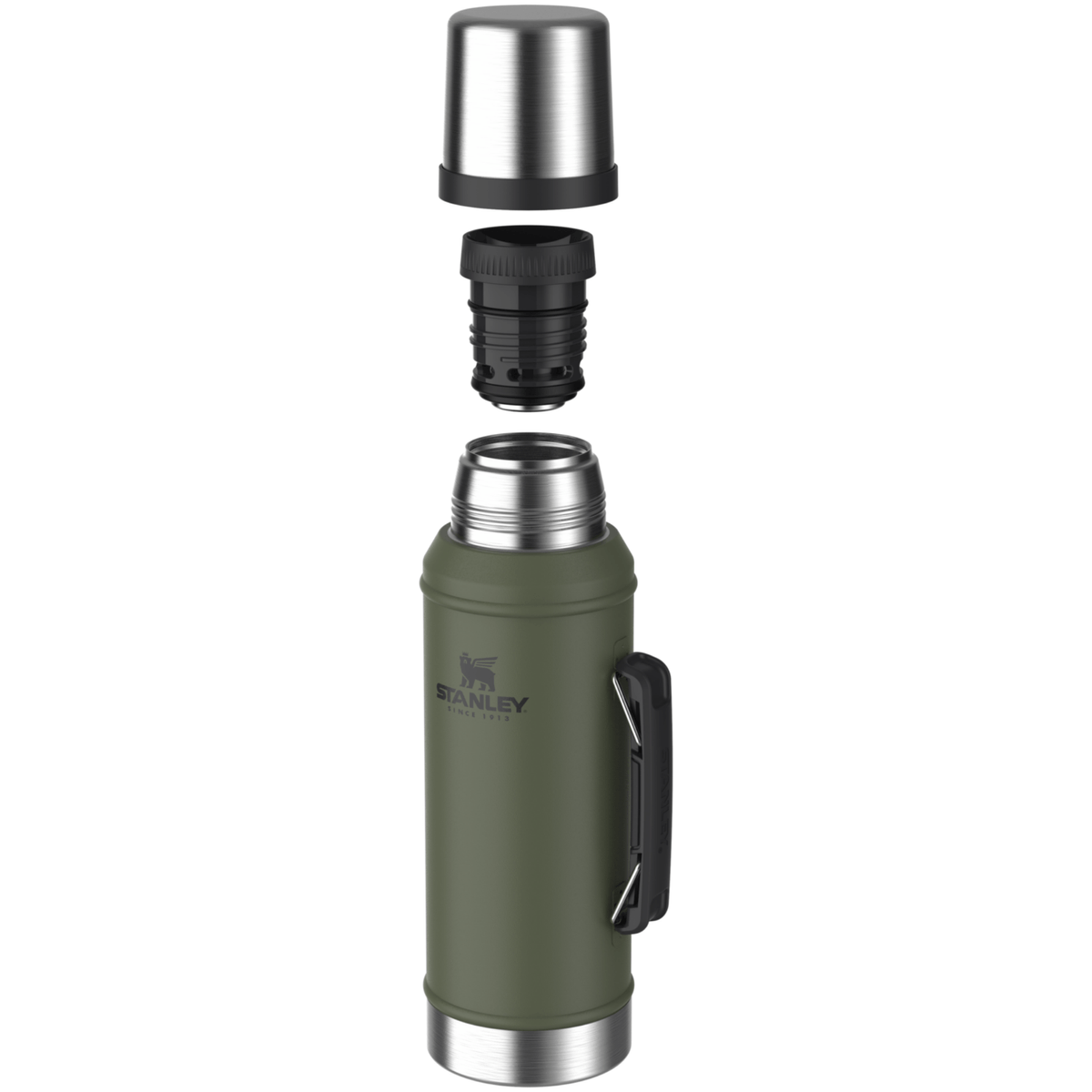 Termo Stanley Clásico Con Manija Y Tapón Cebador | 950 ml
