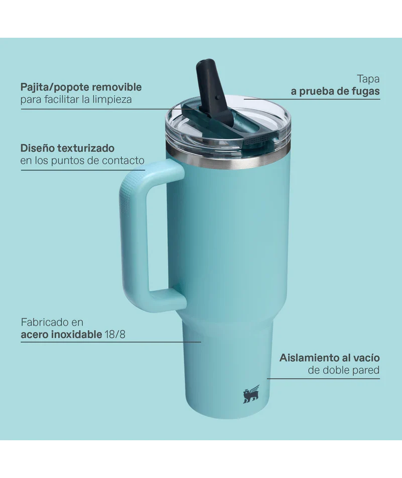 Vaso Stanley Quencher ProTour Flip Straw SportClub | 1.18 L