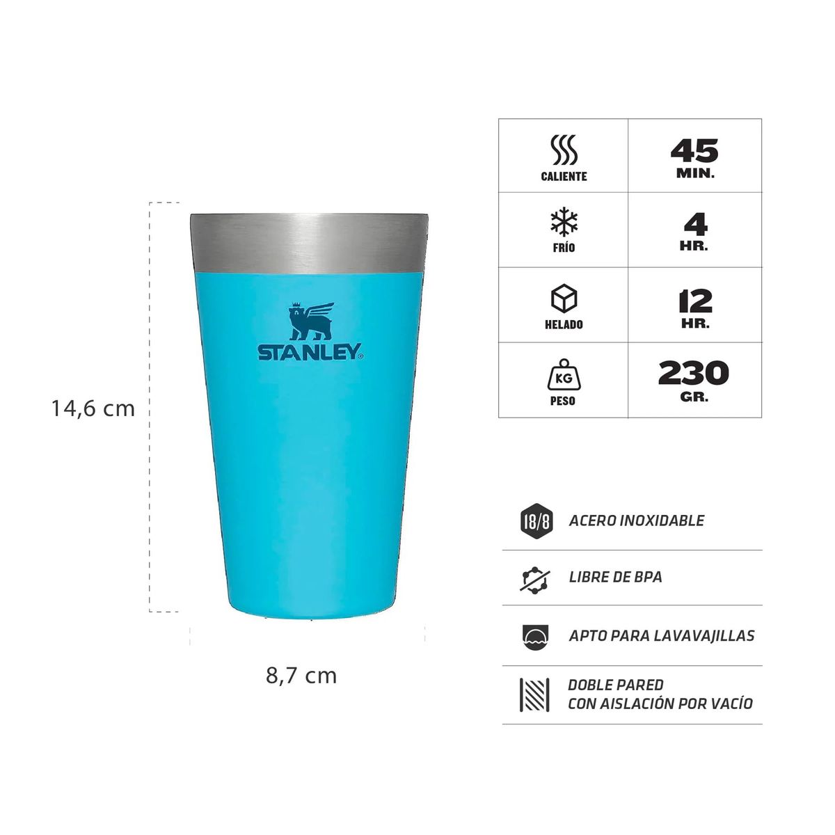 Vaso Pinta Stanley | 473 ml