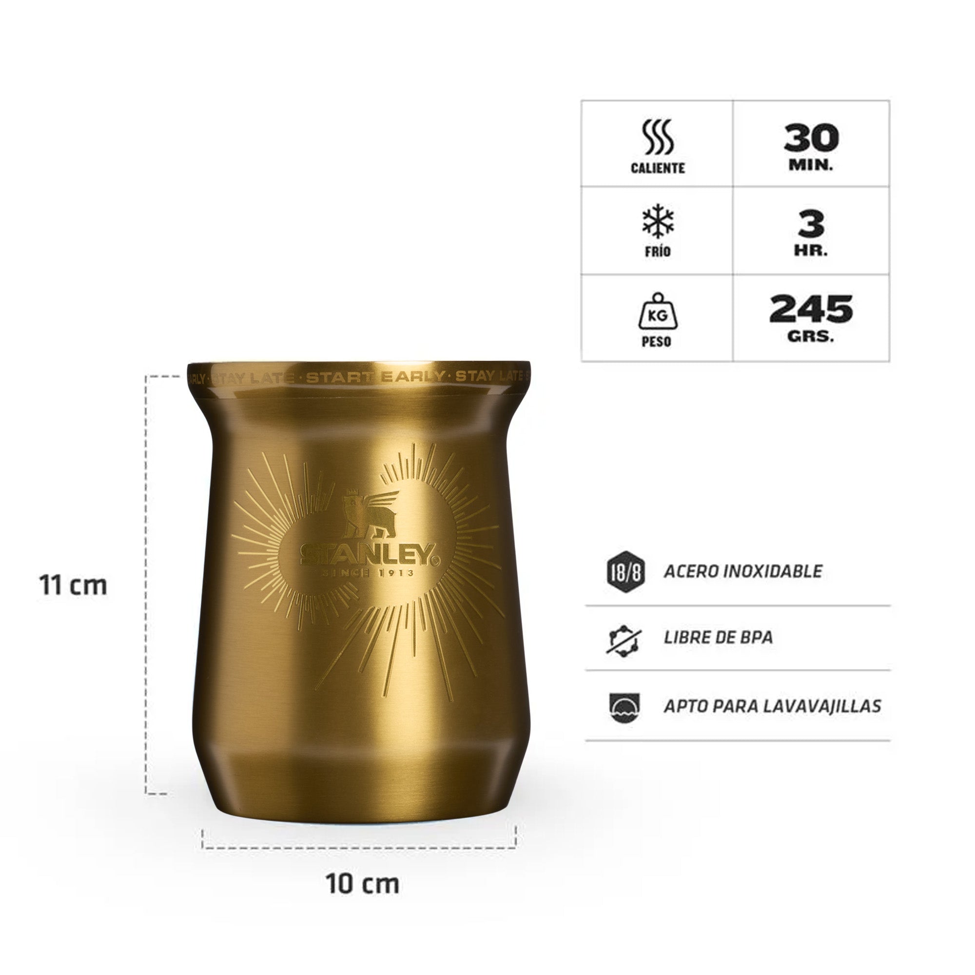 Mate 236 ml. - Messi x Stanley 1913