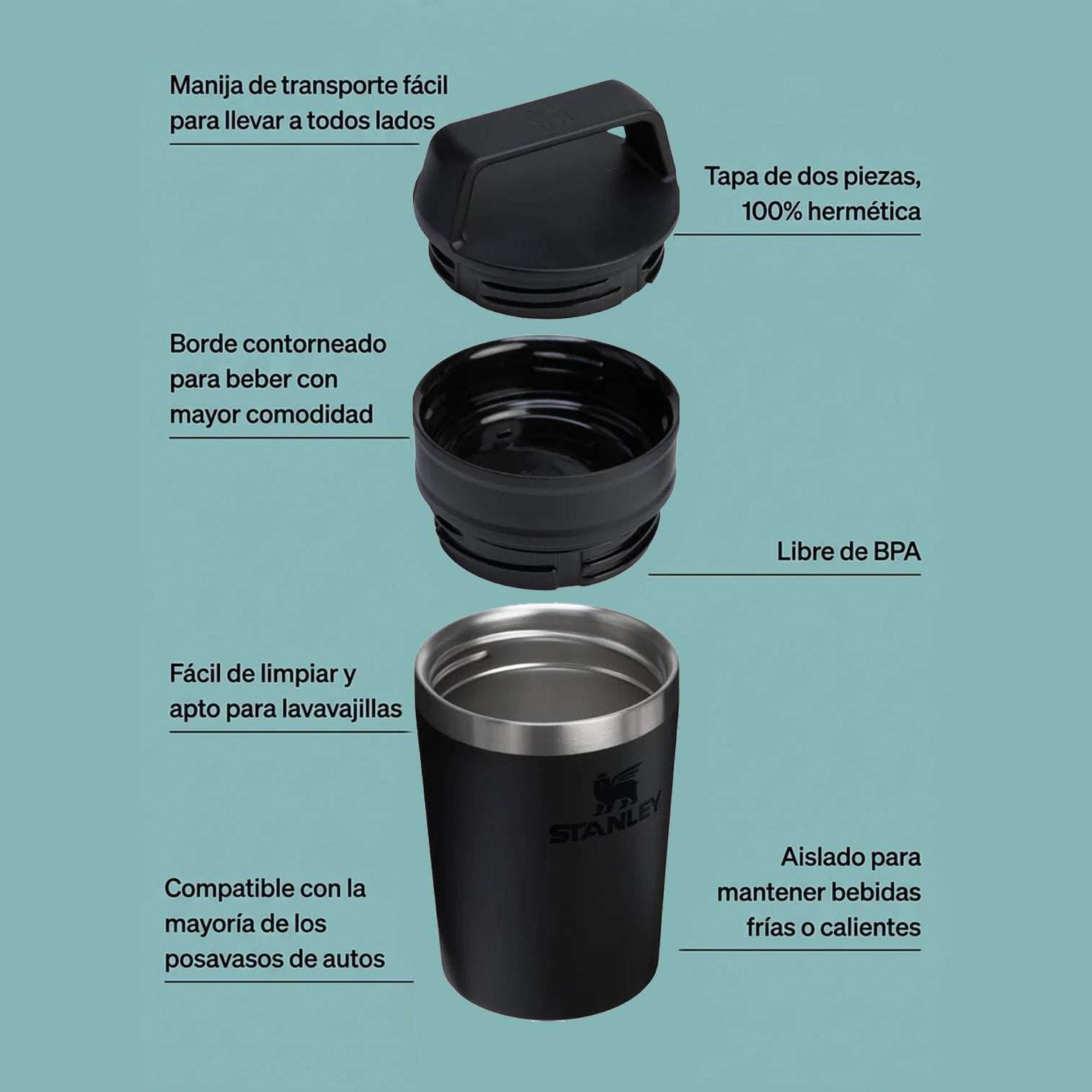 Vaso Térmico Café-To-Go Travel Mug | 236 ml