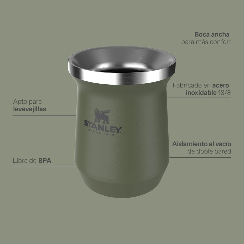 Termo Stanley Mate System 1.2L + Mate Stanley 236ml de Regalo