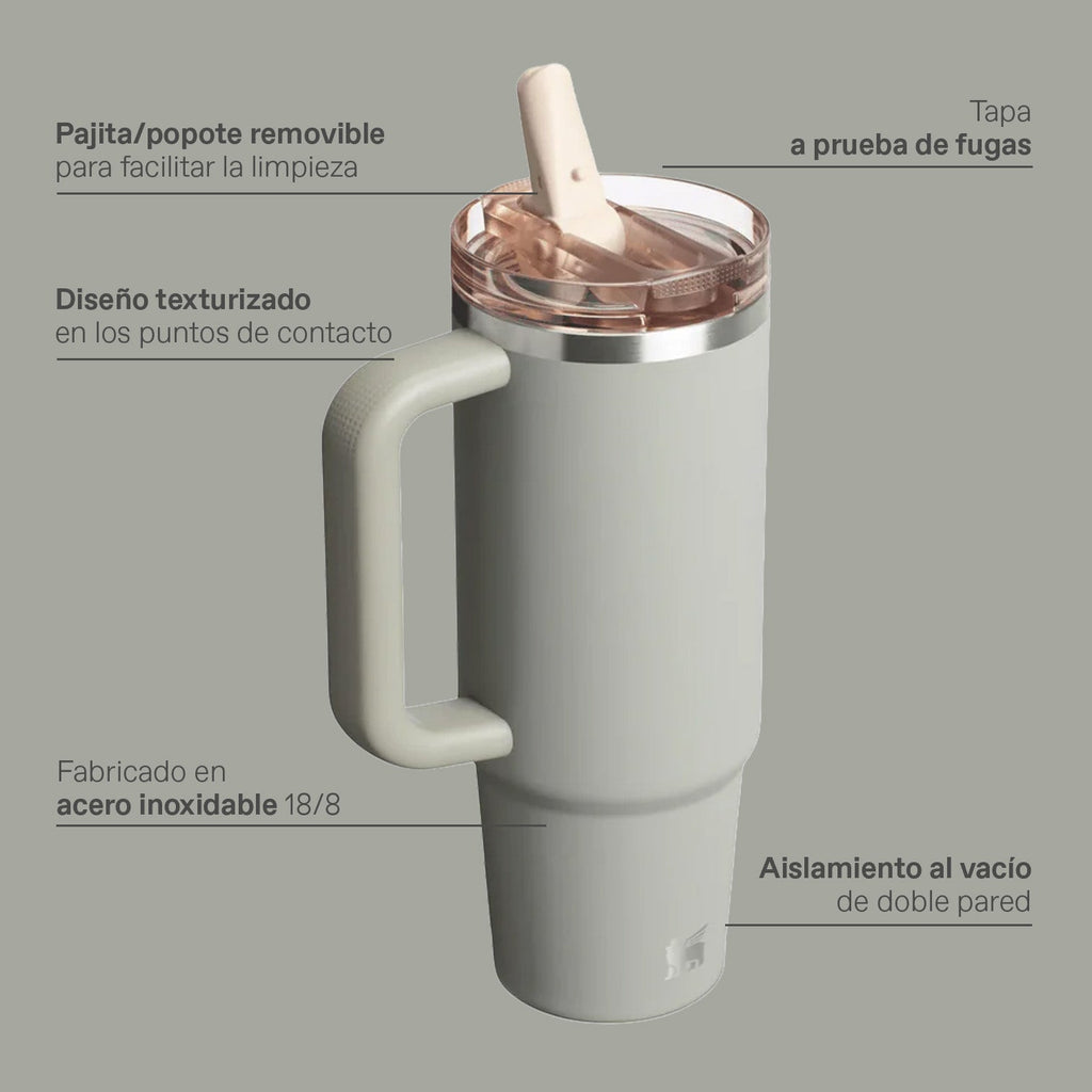 Vaso Stanley Quencher ProTour Flip Straw | 887 ml