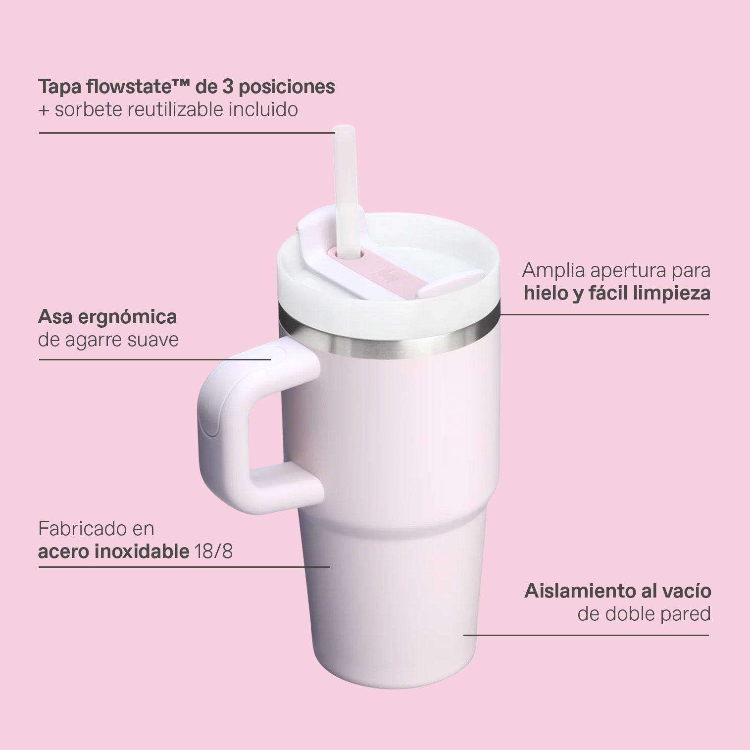 Vaso Stanley Quencher | 591 ml