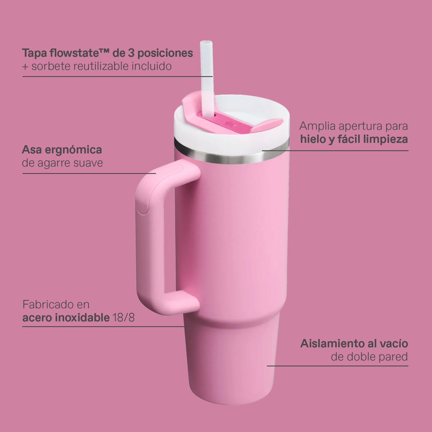 Vaso Stanley Quencher | 887 ml