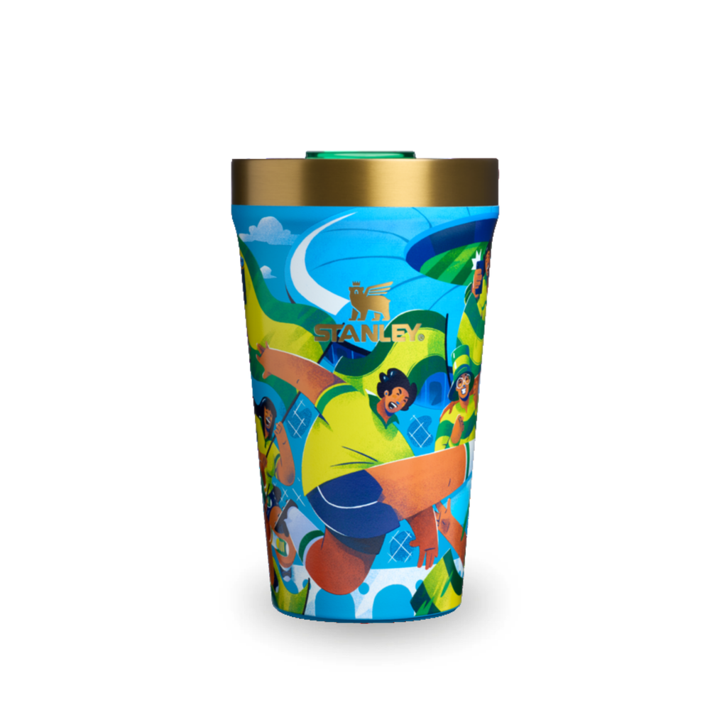 Vaso Stanley Everyday Futbol Artist Collection Brasil | 473 ml