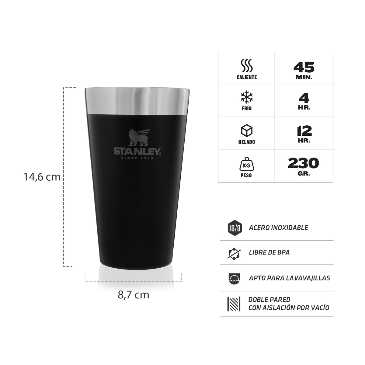 Vaso Pinta Stanley | 473 ml